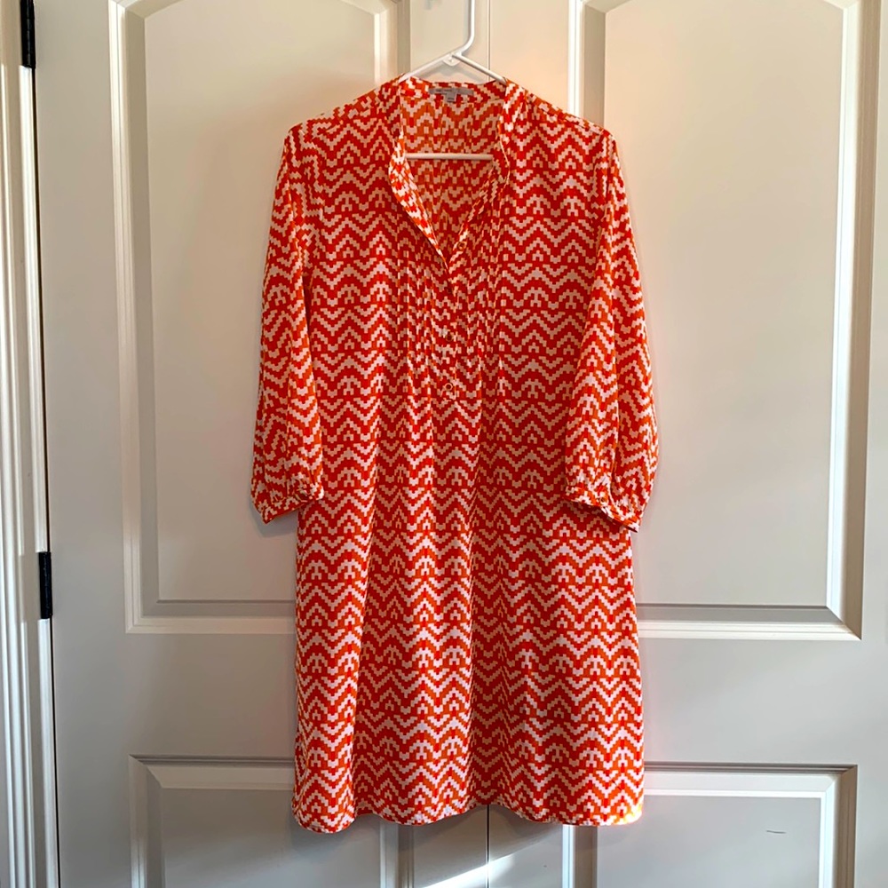 GAP Three Quarter Sleeve Shift A-Line Dress - Size Medium